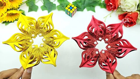 Beautiful Christmas Ornaments Making | Christmas Tree Decorating Ideas | Glitter Foam Sheet Crafts