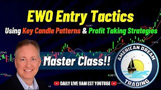 EWO Entry Tactics - Using Key Candle Patterns & Profit Taking Strategies