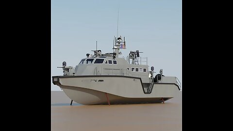 Patrol Speedboat Finished Warship Ship Gift Toy