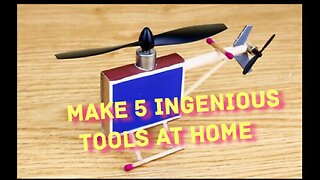 DIY Crafting 5 Ingenious Tools from Everyday Materials At home!