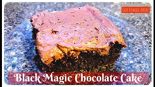 Black Magic Chocolate Cake