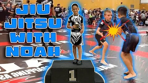 Jiu Jitsu Training and Tournaments - NAGA and AGF - Noahs takes 2nd then 1st Place!