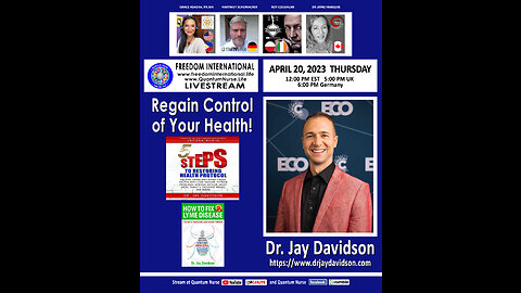 Dr. Jay Davidson - "Regain Control of Your Health"