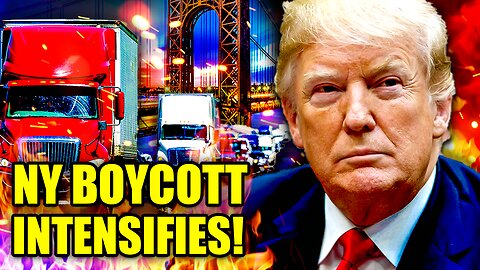 More Truckers RISE UP against NYC as Civil War Fears SURGE!!!