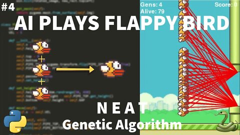 Python Flappy Bird AI Tutorial (with NEAT) - Finishing the Graphics