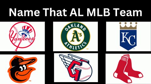 MLB Logo Trivia: Can You Guess Every American League Teams in 3 Seconds? | Test Baseball Knowledge!