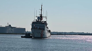 USCGC Legare returns home following a 69-day patrol in the Florida Straits