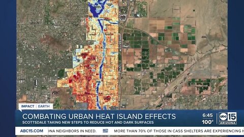 City of Scottsdale identifying strategies to combat Urban Heat Island
