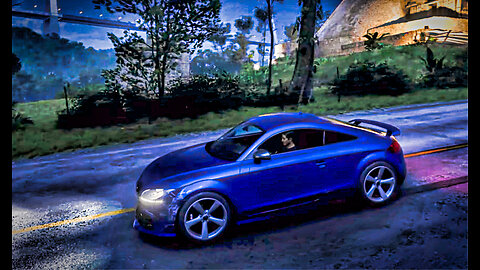 2010 Audi TT RS Coupe. They are looking around for human sacrifices, we better go. Tree saves nuns.