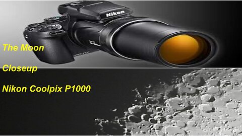 The Moon Nikon Coolpix P1000