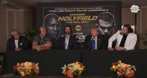 This Was Today: Crowd Chants ‘We Love Trump’ During Holyfield Boxing Match