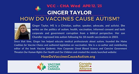 How Do Vaccines Cause Autism? Ginger Taylor