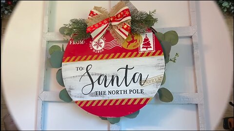 DOLLAR TREE FARMHOUSE CHRISTMAS DIYS | WOOD BLANK CHRISTMAS DIY PROJECTS 🎄