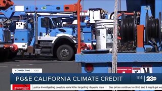 PG&E is offering a California Climate Credit to its customers