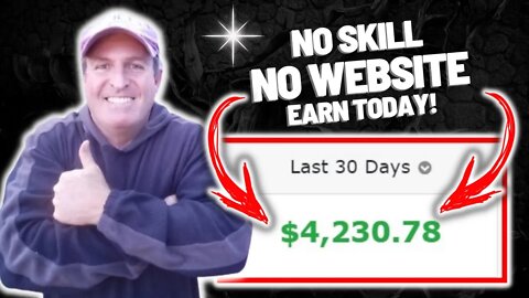 ($4,000+ PER MONTH!) The Easiest Way To Make Money Online Without Any Skill | Make Money Online 2022