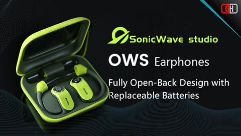 Sonicwave:The latest OWS openear buds with replace batteries