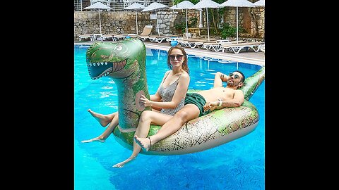 Read Customer Comments: FindUWill 2 Pack 42'' Inflatable Pool Floats Flamingo Unicorn Swim Tub...