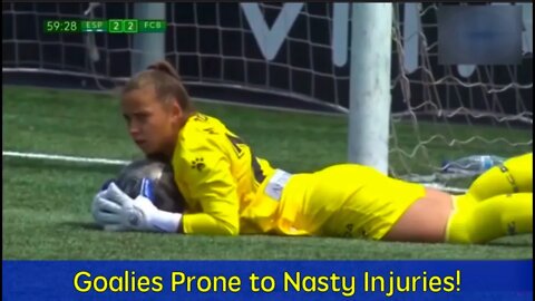 Goalies Prone to Nasty Injuries!