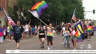 Omahans celebrate pride Saturday at Heartland Pride Festival