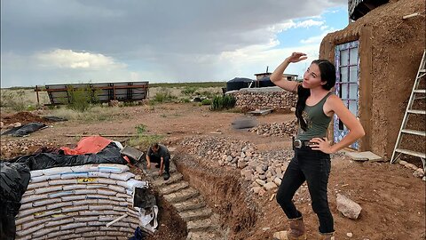 Monsoon Storm Hits! A Race To Protect Our Root Cellar