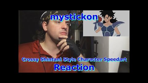 GF17: Reaction & commentary MysticKon speedart Crossy Shintani Style Character Speedart(Commission)