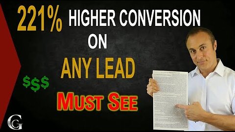 221% Higher Conversion On Any Lead