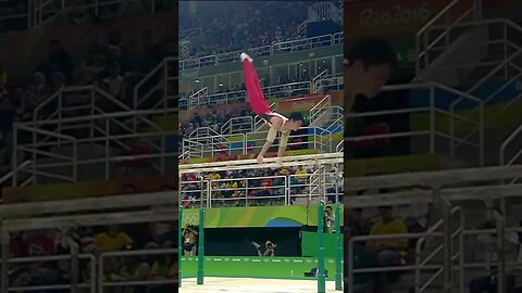 Kohei Uchimura 🇯🇵 Parallel Bars at Rio Olympics 2016 #shorts