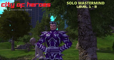 Game Play - City of Heroes - Necroshade Levels 1 - 3