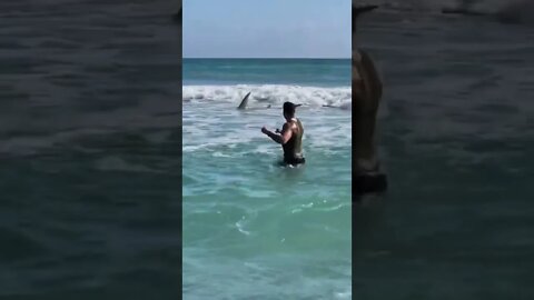 Man attack by Shark in Florida