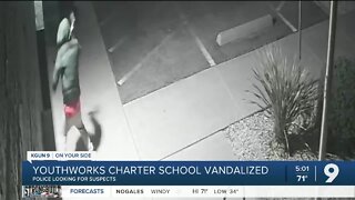 YouthWorks Charter High School Vandalized