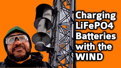 Charging lithium battery with wind power | off-grid ham shack