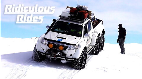 Custom 6-Wheel Toyoyta Is $275k Arctic Warrior | RIDICULOUS RIDES