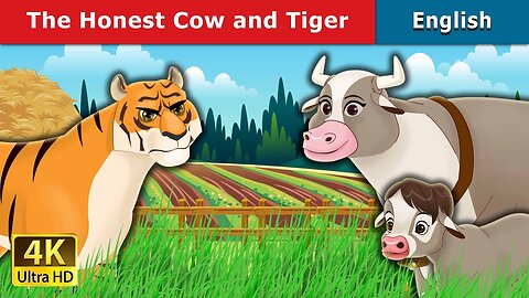 The Honest Cow and the Tiger || Fairy tales in English || Cartoon in English | Story