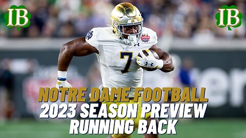 Notre Dame Running Back Depth Chart Is Loaded In 2023