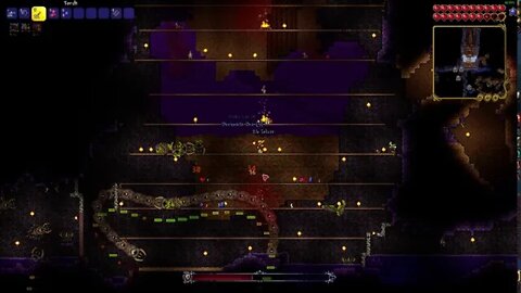 Eater of worlds boss fight terraria (easy)