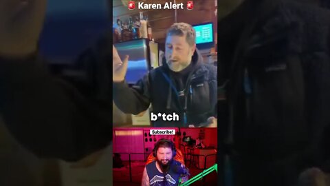 Sergeant Karen gets kicked out of bar