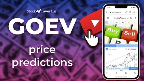 GOEV Price Predictions - Canoo, Inc. Stock Analysis for Monday, July 18th