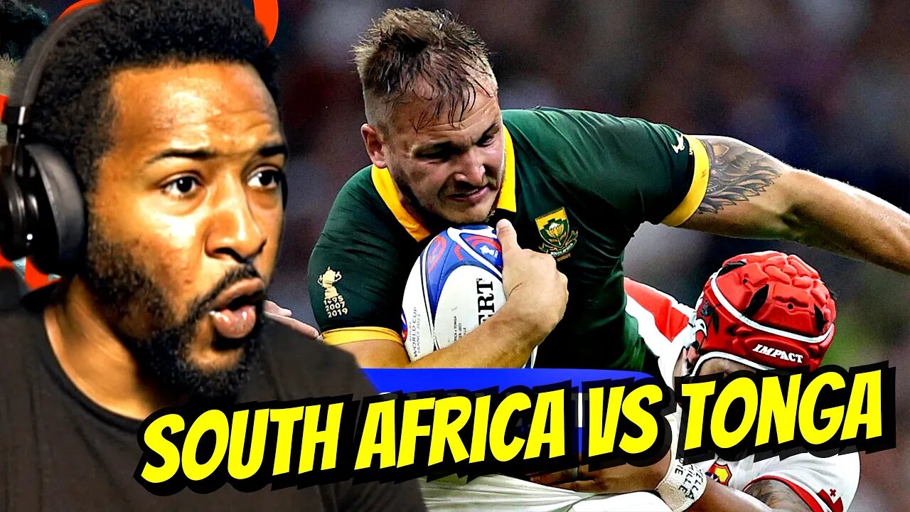 South Africa v Tonga 2023 Rugby World Cup Highlights Reaction!