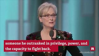Meryl Streep’s Golden Globes speech | Rare News
