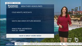 ABC 10News Pinpoint Weather with Meteorologist Megan Parry