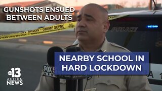 Gunshots fired caused Las Vegas elementary school to go in hard lockdown