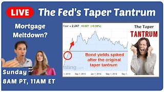 Taper Tantrums & CRASHING Markets? Is the FED to Blame?