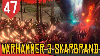 Mais FRANGUEJANTES - Total War Warhammer 3 Skarbrand #47 [Série Gameplay Português PT-BR]