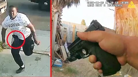 Body Cam: Deputy Involved Fatal Shooting. Man During Foot Chase. LA County Sheriff. Oct 16-2020