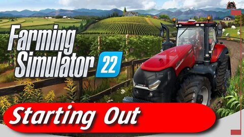 Creating my Farmer and Starting Out Farming Simulator 2022