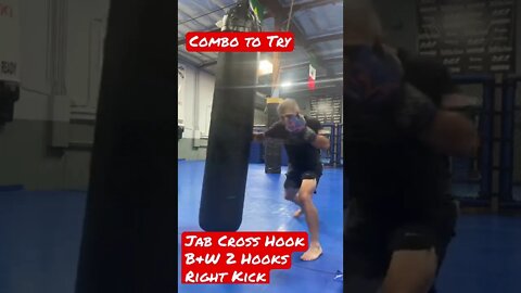 Muay Combo to try on the Heavy Bag