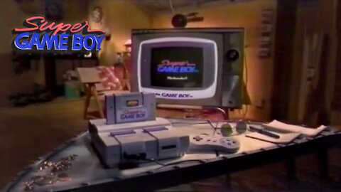 Nintendo "SUPER GAME BOY" Commercial (1994)