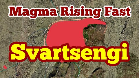 Svartsengi Magma Rising Fast, Iceland Fagradalsfjall Litli-Hrútur Volcano Eruption, Blue Lagoon