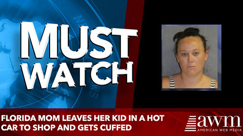 Florida mom leaves her kid in a hot car to shop and gets cuffed