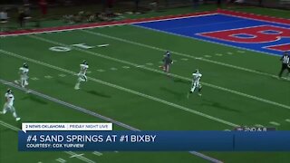 Bixby dominates Sand Springs 58-14